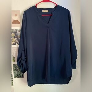 Chic Navy Blouse for Women